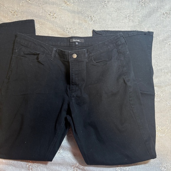 Women's Daisy Fuentes Black Jeans Size 16W - Picture 3 of 4